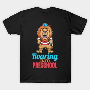 The mighty lion is roaring into preschool T-Shirt